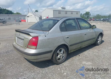 2003 Hyundai Elantra Gls/Gt from USA, damaged, VIN KMHDN45D23U574548